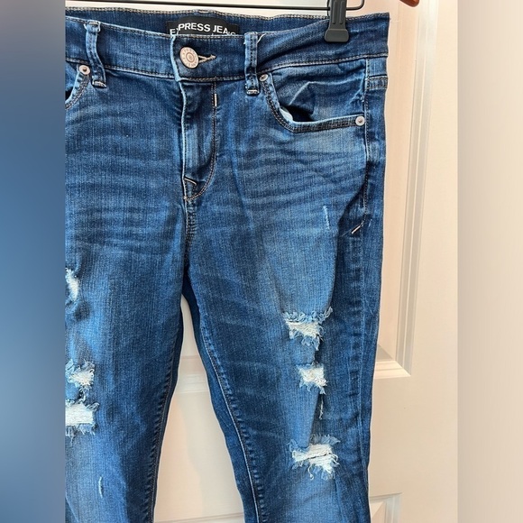 Express Jeans Leggings Mid Rise - Picture 3 of 12